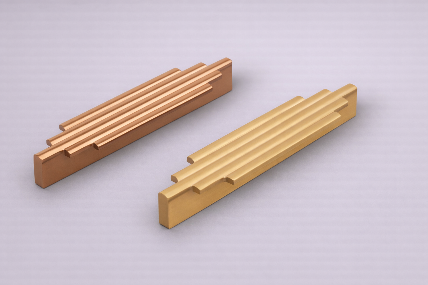 Multi-Ridge Bar Handle – Layered Series