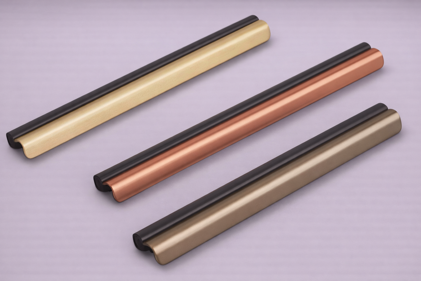 Dual Line Edge Handle – Contrast Rail Series