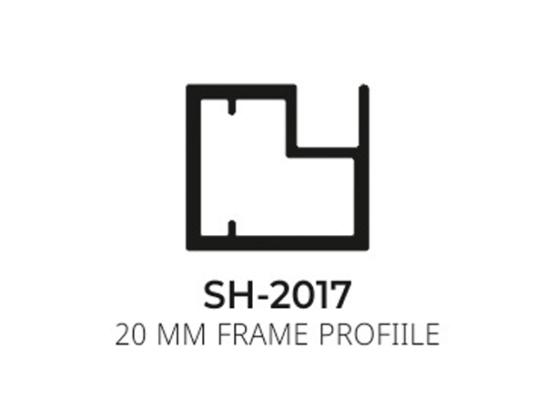 Aluminium Profile Handle-SH-2017 20MM