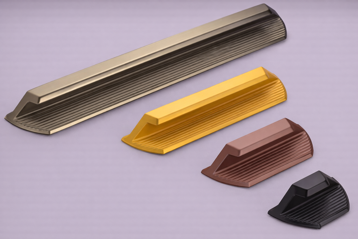 Fluted Lip Pull – Ribbed Edge Series