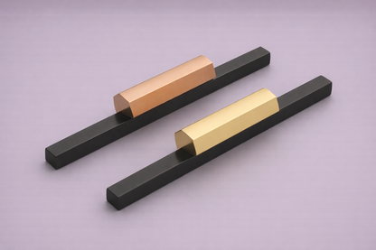 Block Accent Handle – Dual Tone Series
