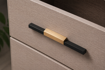 Block Accent Handle – Dual Tone Series