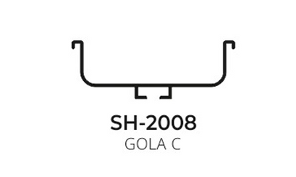 GOLA C Aluminium Profile SH-2008